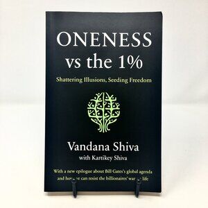 Oneness vs the 1% by Vandana Shiva Softbound Paperback Book